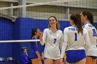 VB vs WSU  Wheaton Women's Volleyball vs Worcester State University. - Photo by Keith Nordstrom : Wheaton, Volleyball